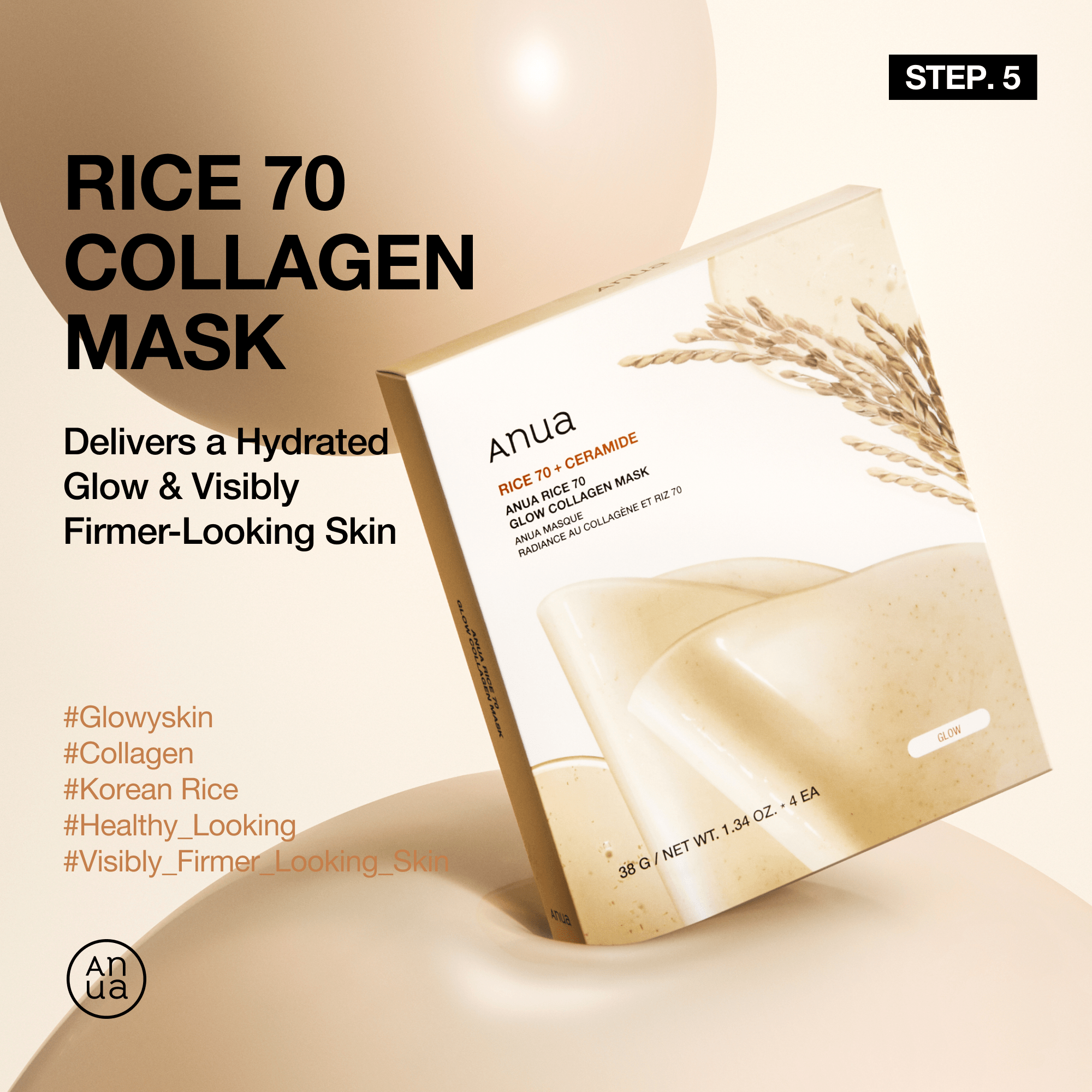 Rice Nurishing Full Set for Dry Skin + Special Gift (30 Sheet Masks)