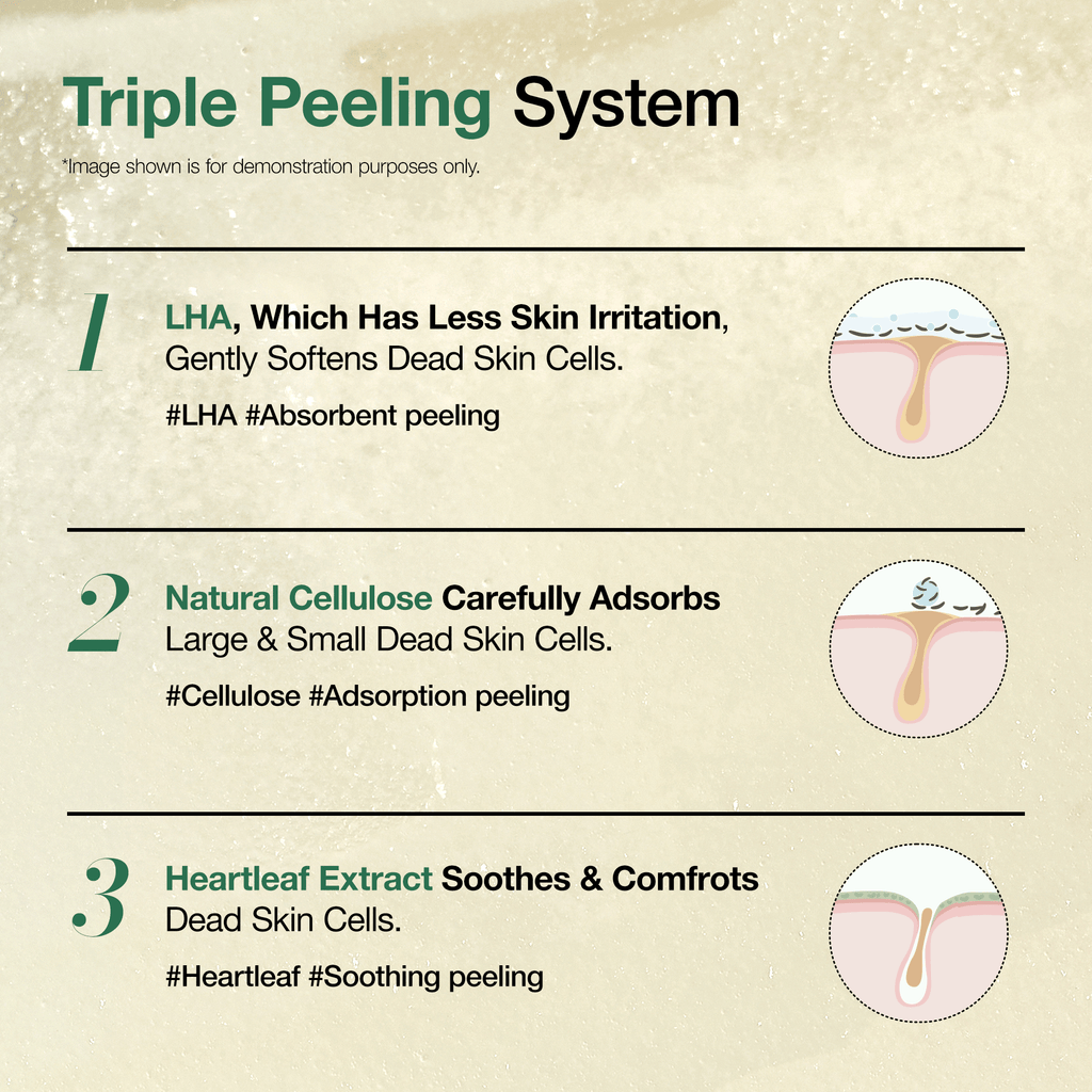Heartleaf LHA Moisture Peeling Gel